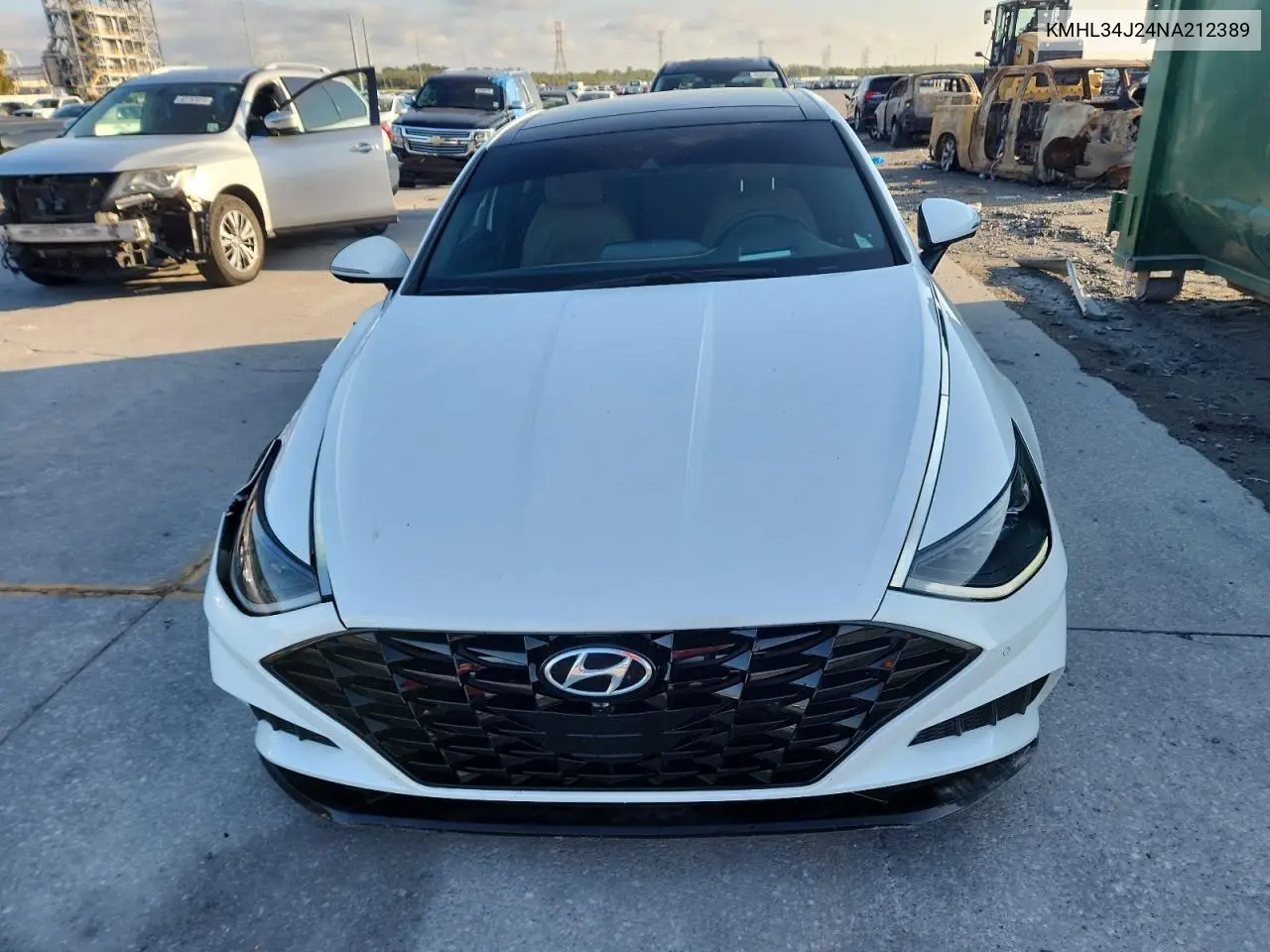 KMHL34J24NA212389 2022 Hyundai Sonata Limited