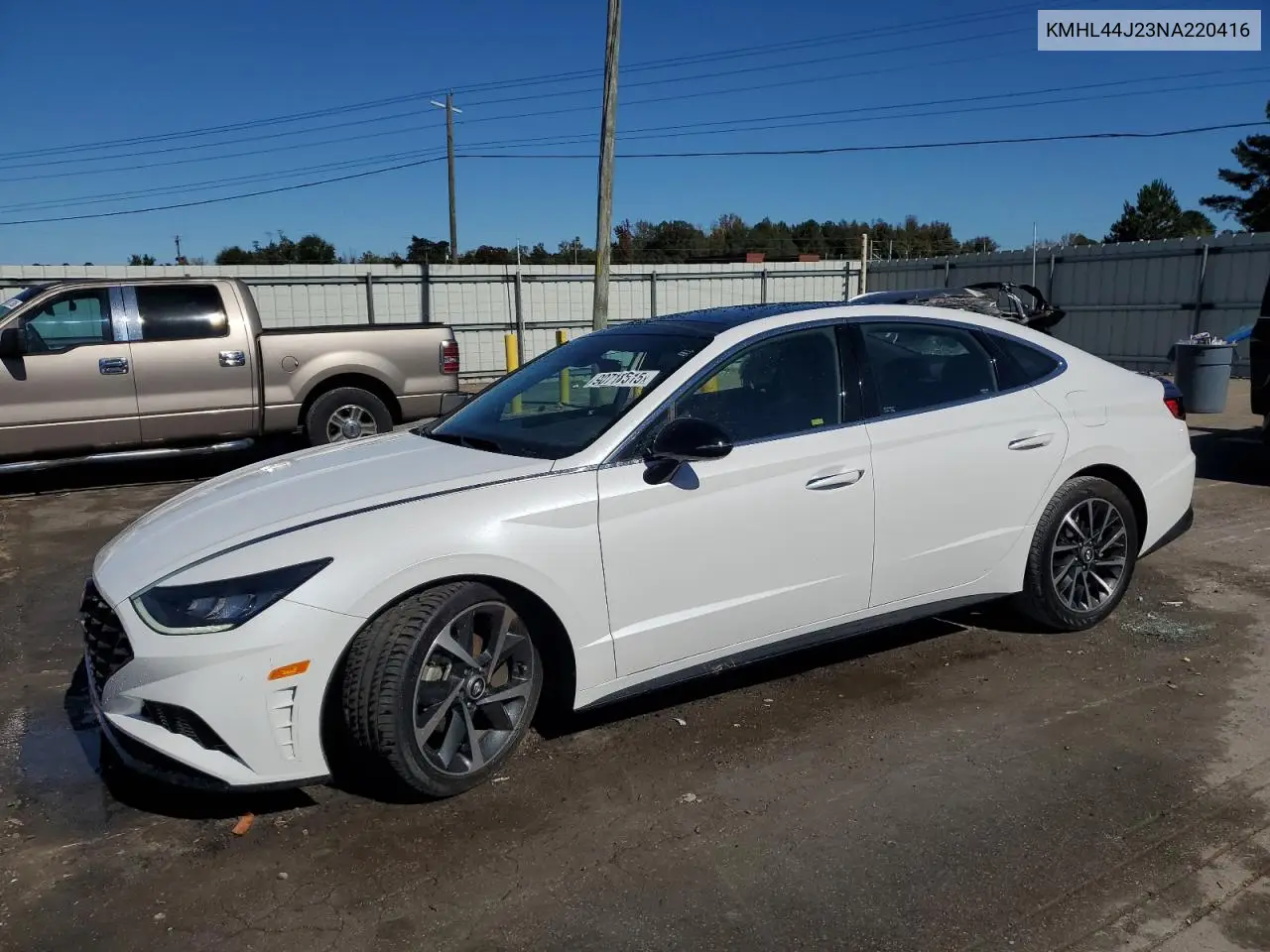 KMHL44J23NA220416 2022 Hyundai Sonata Sel Plus
