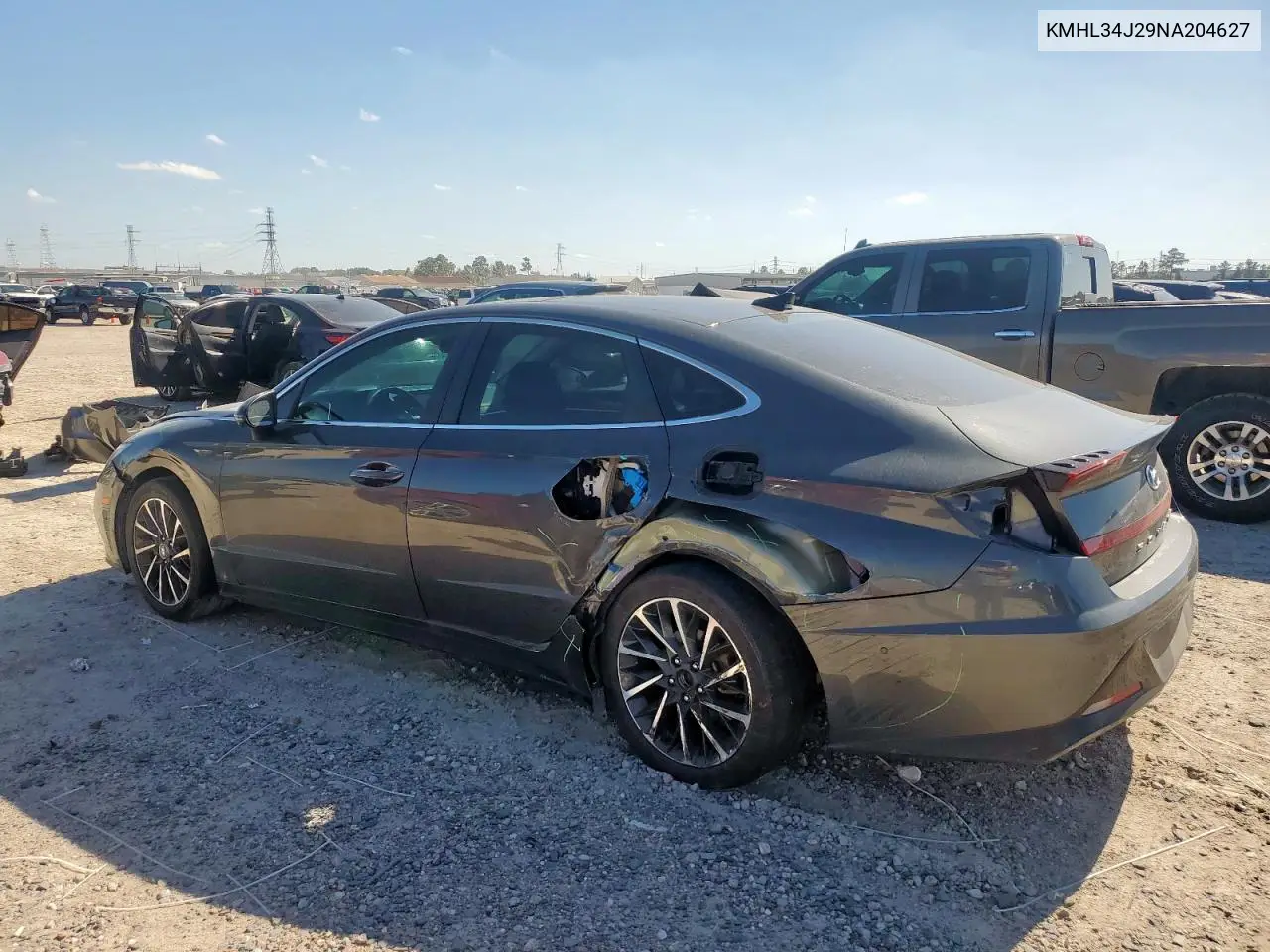 KMHL34J29NA204627 2022 Hyundai Sonata Limited