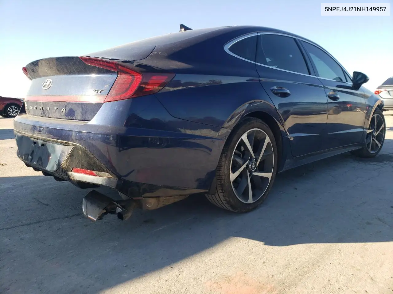 5NPEJ4J21NH149957 2022 Hyundai Sonata Sel Plus
