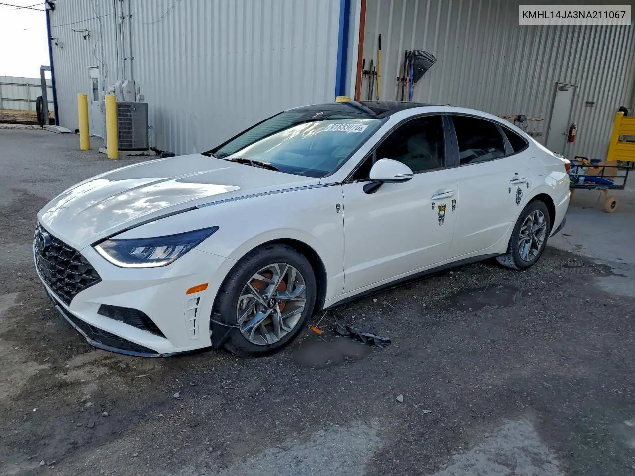 KMHL14JA3NA211067 2022 Hyundai Sonata Sel