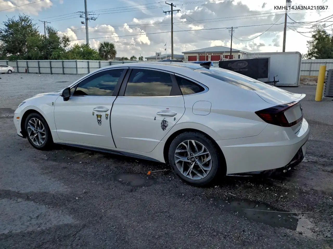 KMHL14JA3NA211067 2022 Hyundai Sonata Sel