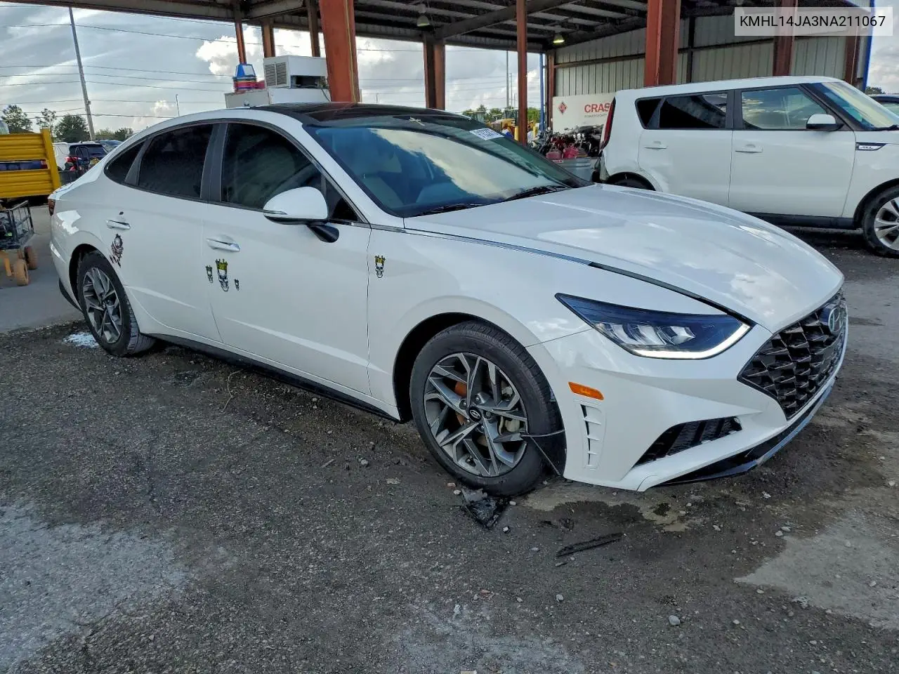 KMHL14JA3NA211067 2022 Hyundai Sonata Sel