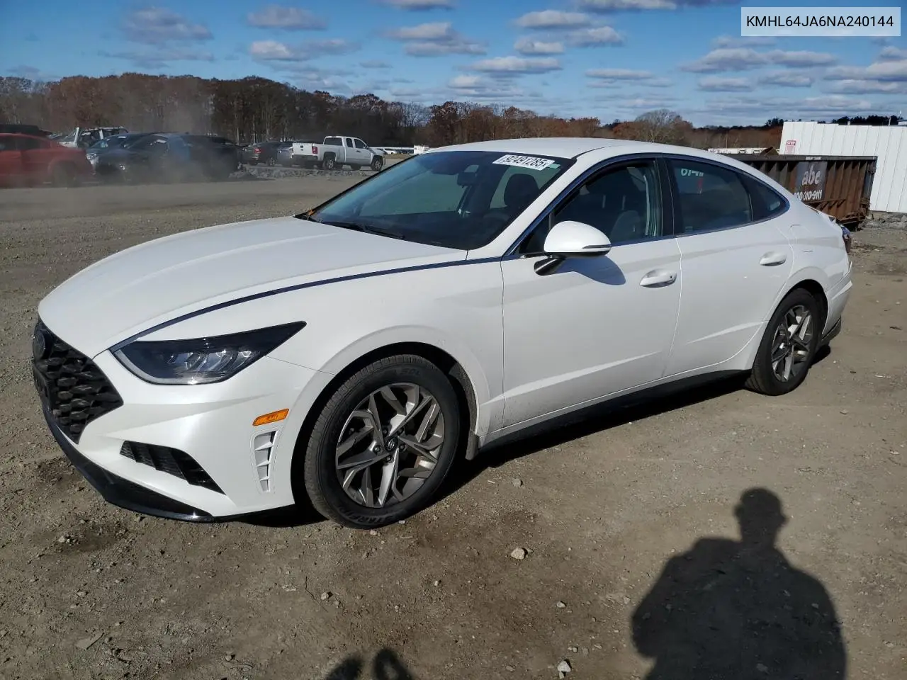 KMHL64JA6NA240144 2022 Hyundai Sonata Sel