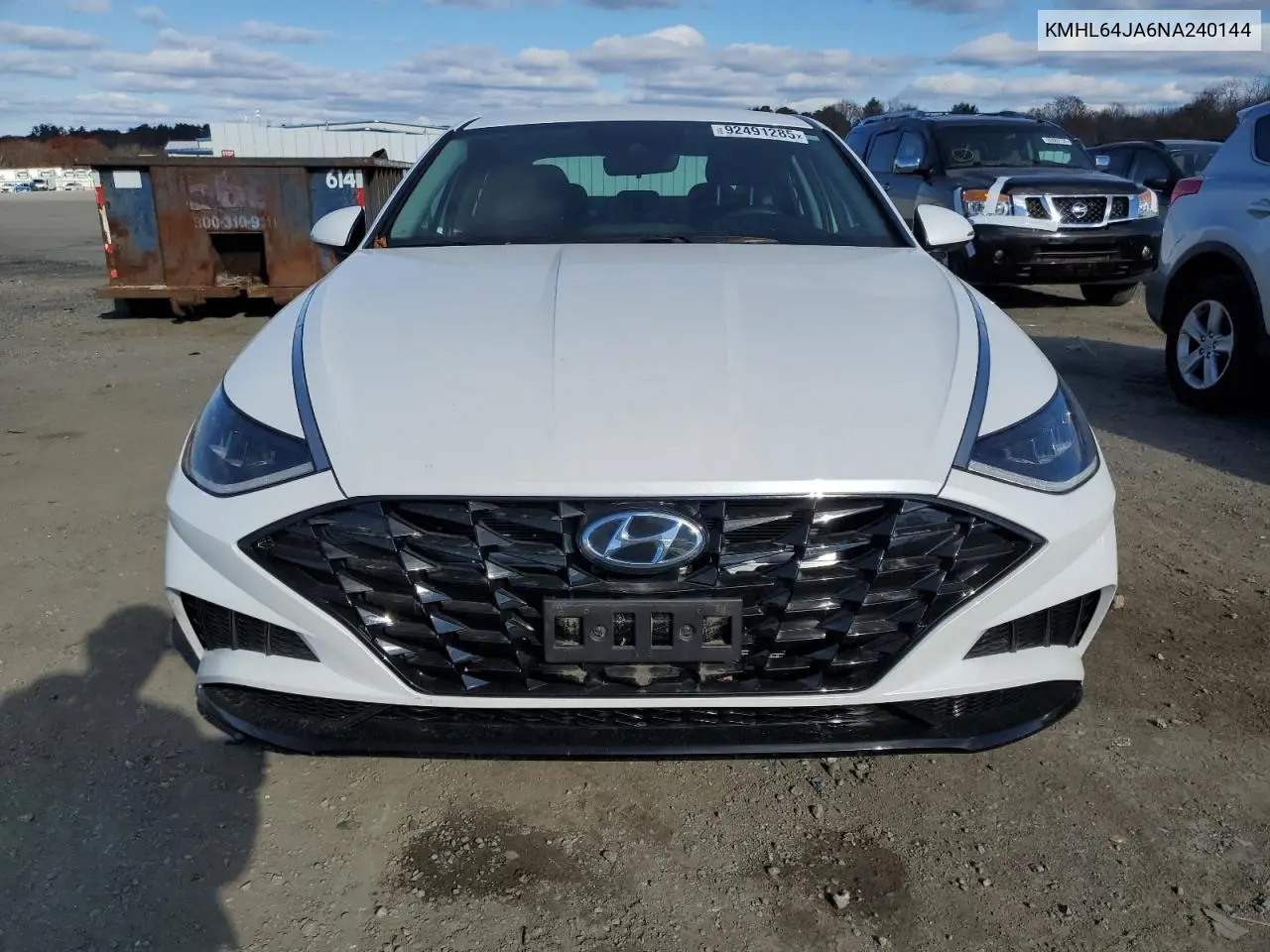 KMHL64JA6NA240144 2022 Hyundai Sonata Sel
