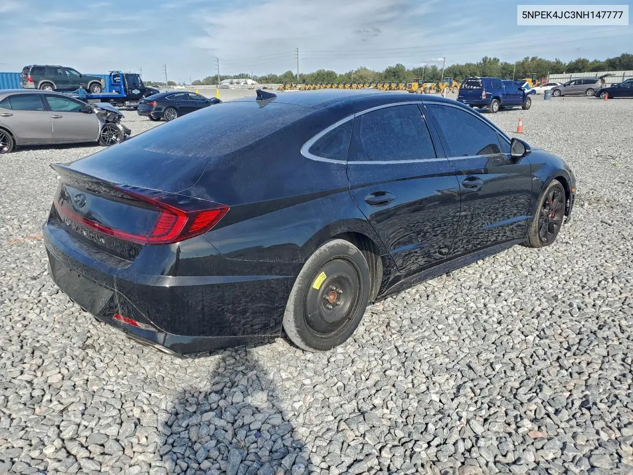 5NPEK4JC3NH147777 2022 Hyundai Sonata N Line