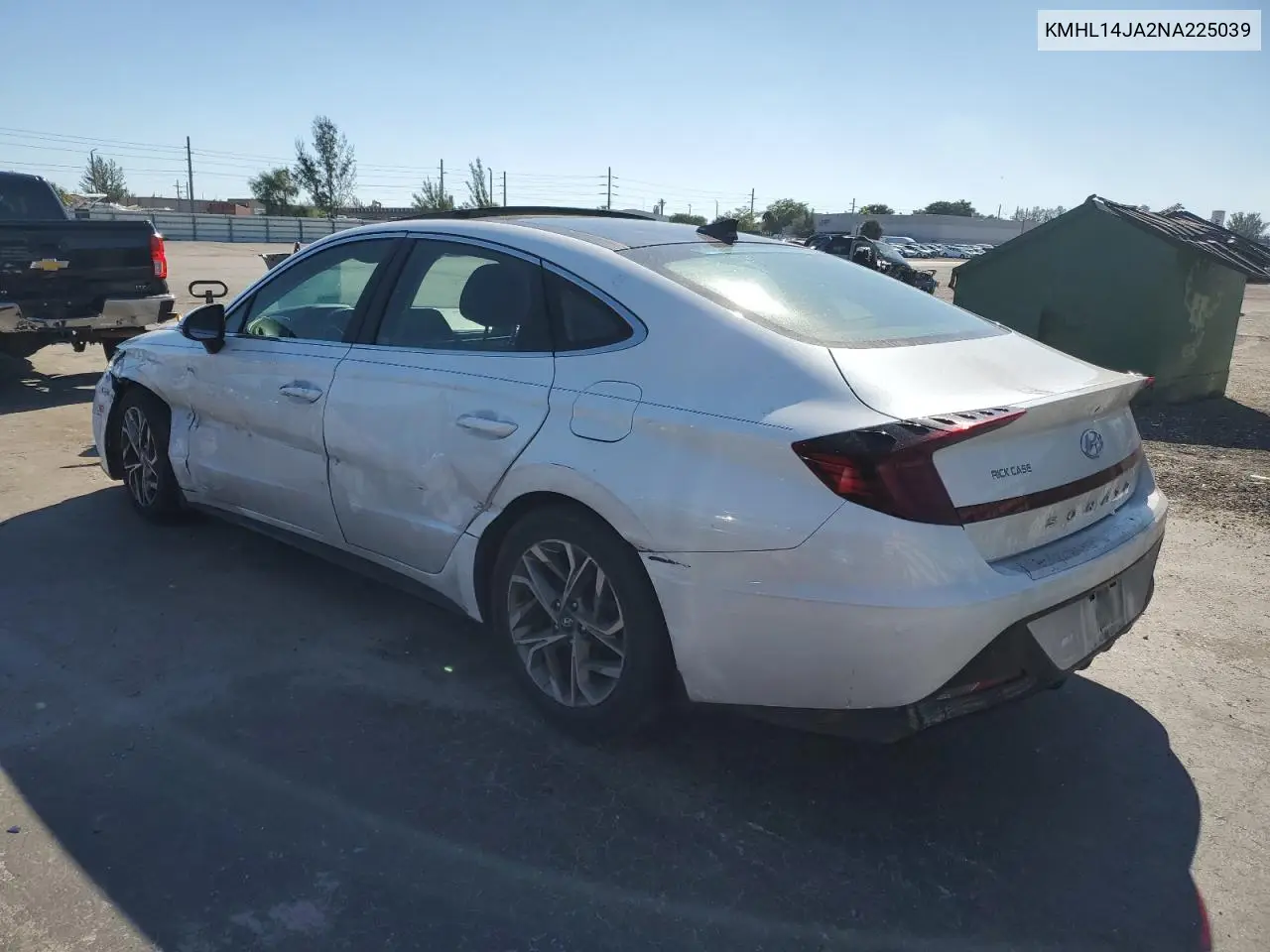 KMHL14JA2NA225039 2022 Hyundai Sonata Sel