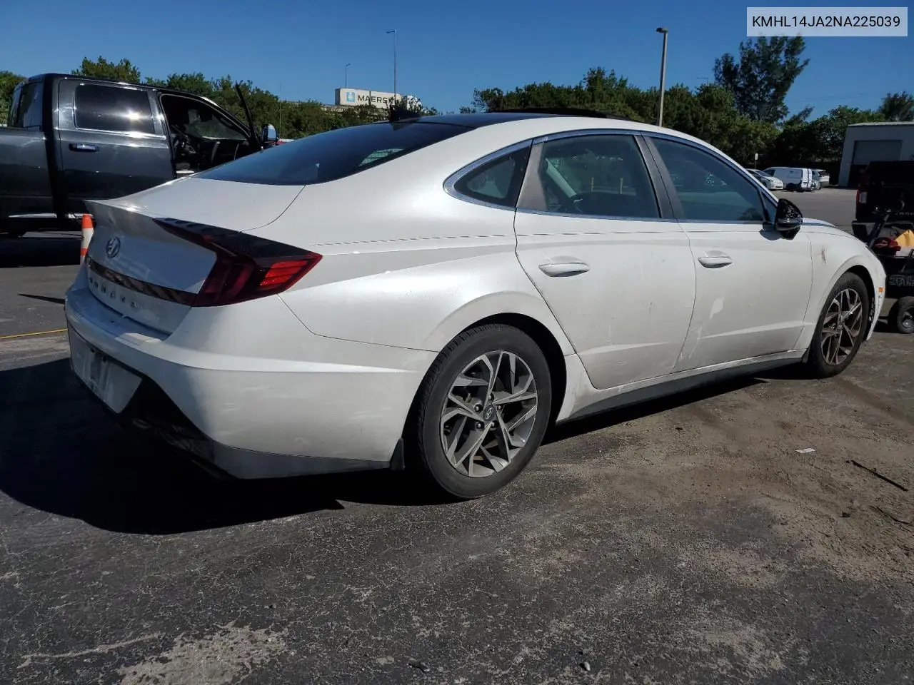 KMHL14JA2NA225039 2022 Hyundai Sonata Sel