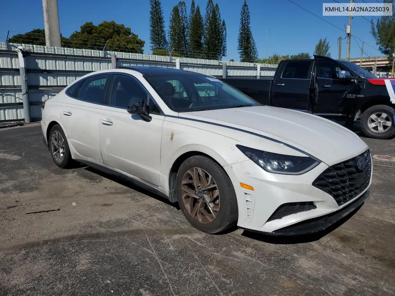 KMHL14JA2NA225039 2022 Hyundai Sonata Sel