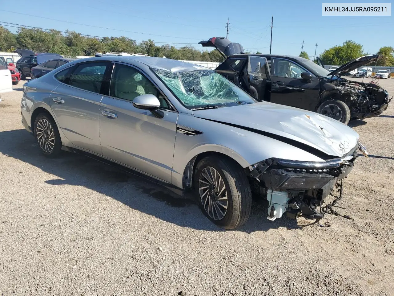 KMHL34JJ5RA095211 2024 Hyundai Sonata Hybrid