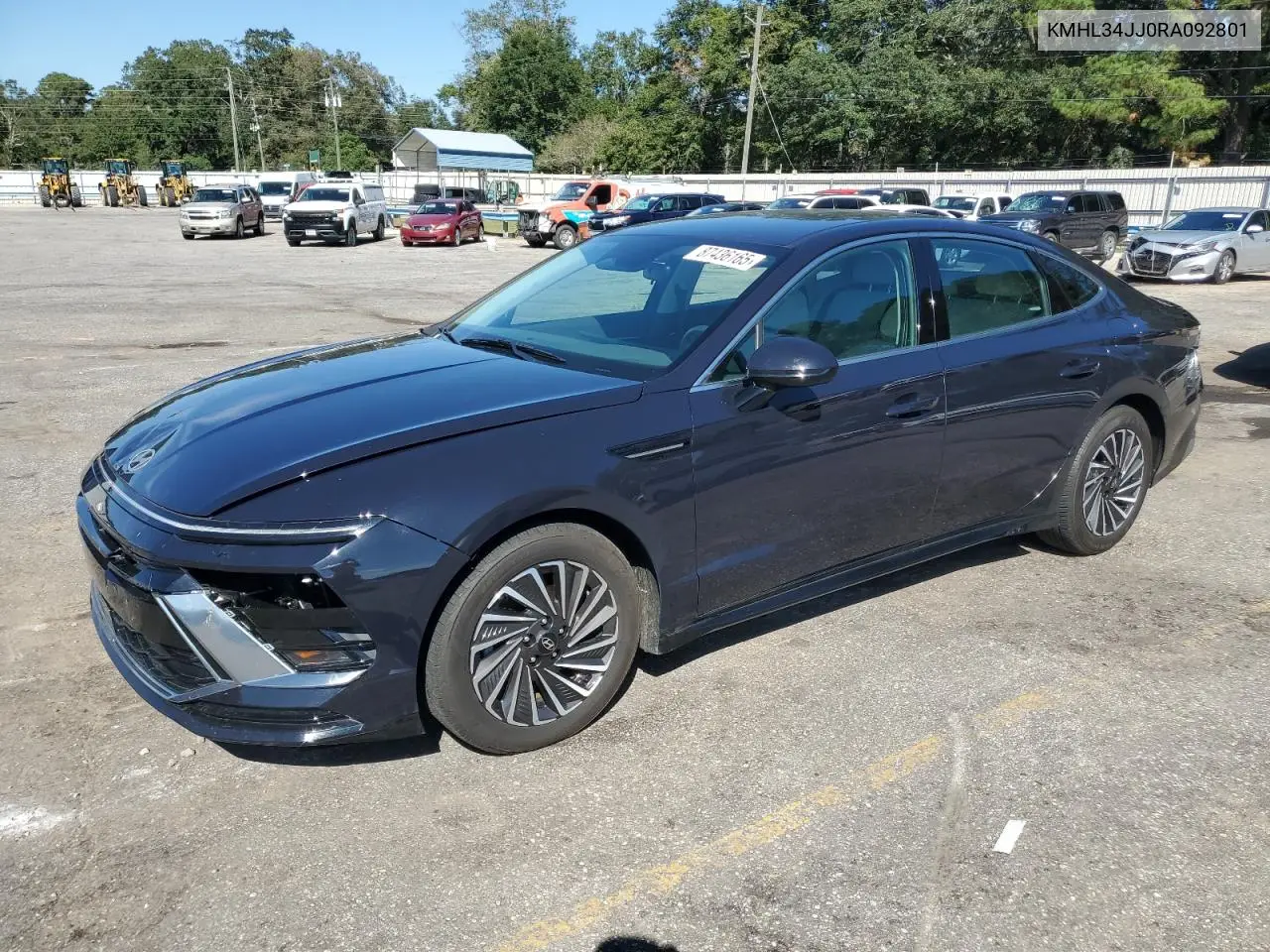 KMHL34JJ0RA092801 2024 Hyundai Sonata Hybrid