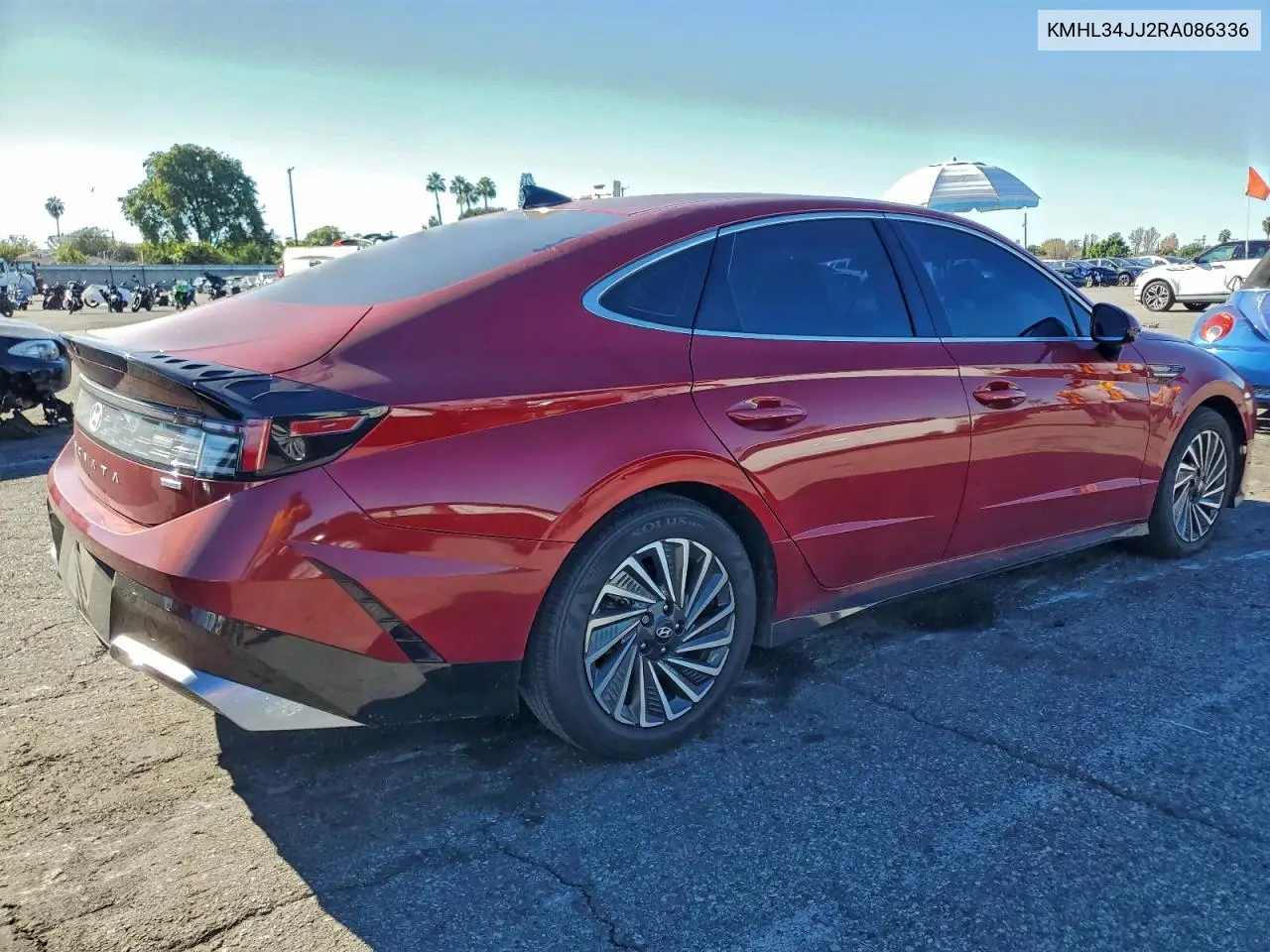 KMHL34JJ2RA086336 2024 Hyundai Sonata Hybrid