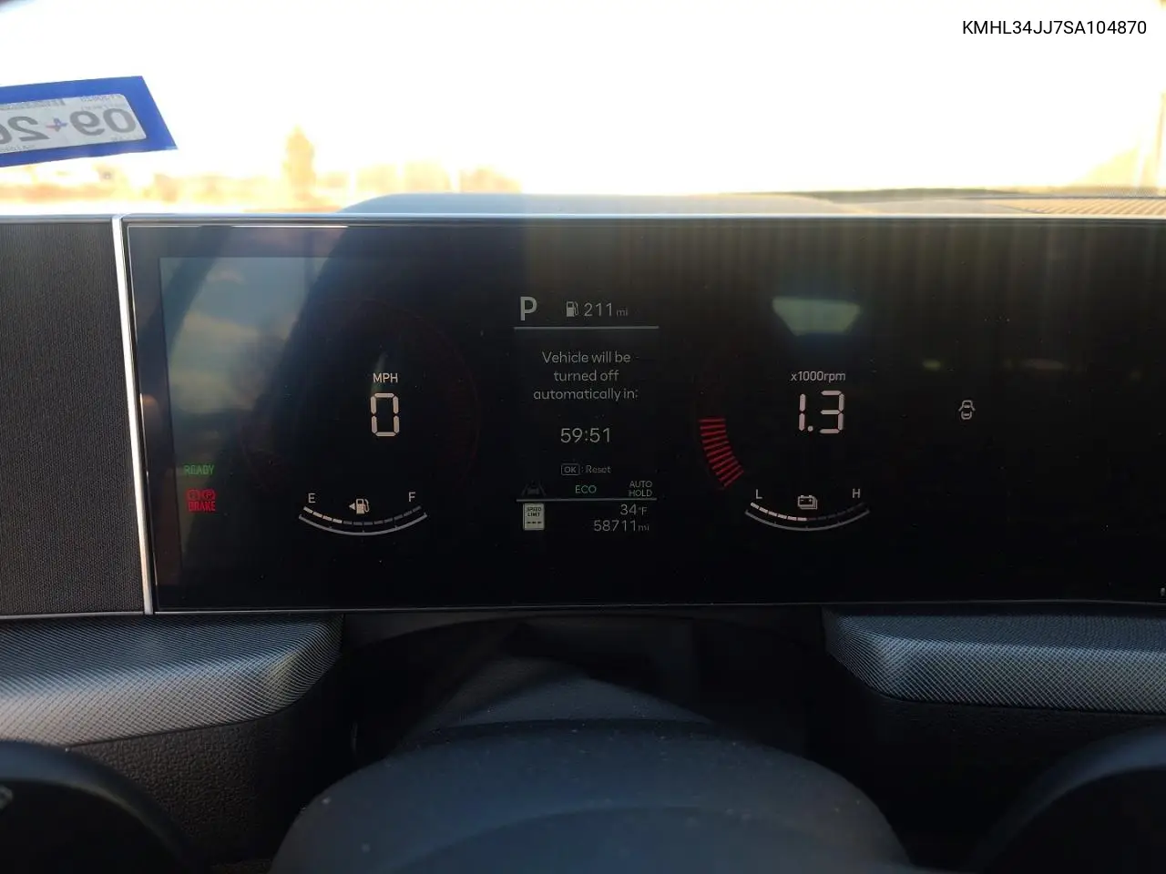 KMHL34JJ7SA104870 2025 Hyundai Sonata Hybrid