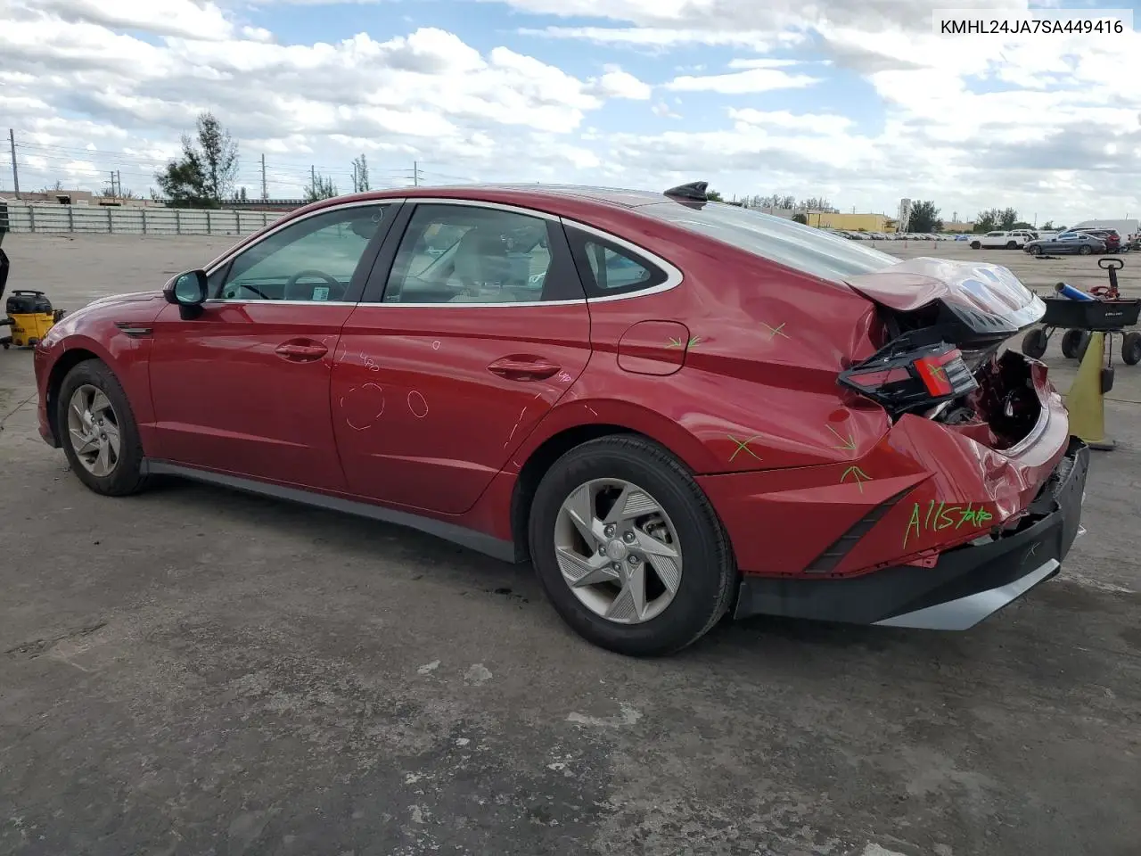 KMHL24JA7SA449416 2025 Hyundai Sonata Se