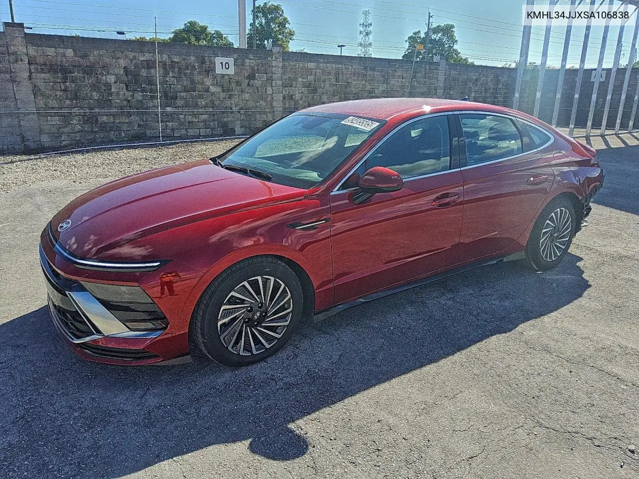 KMHL34JJXSA106838 2025 Hyundai Sonata Hybrid