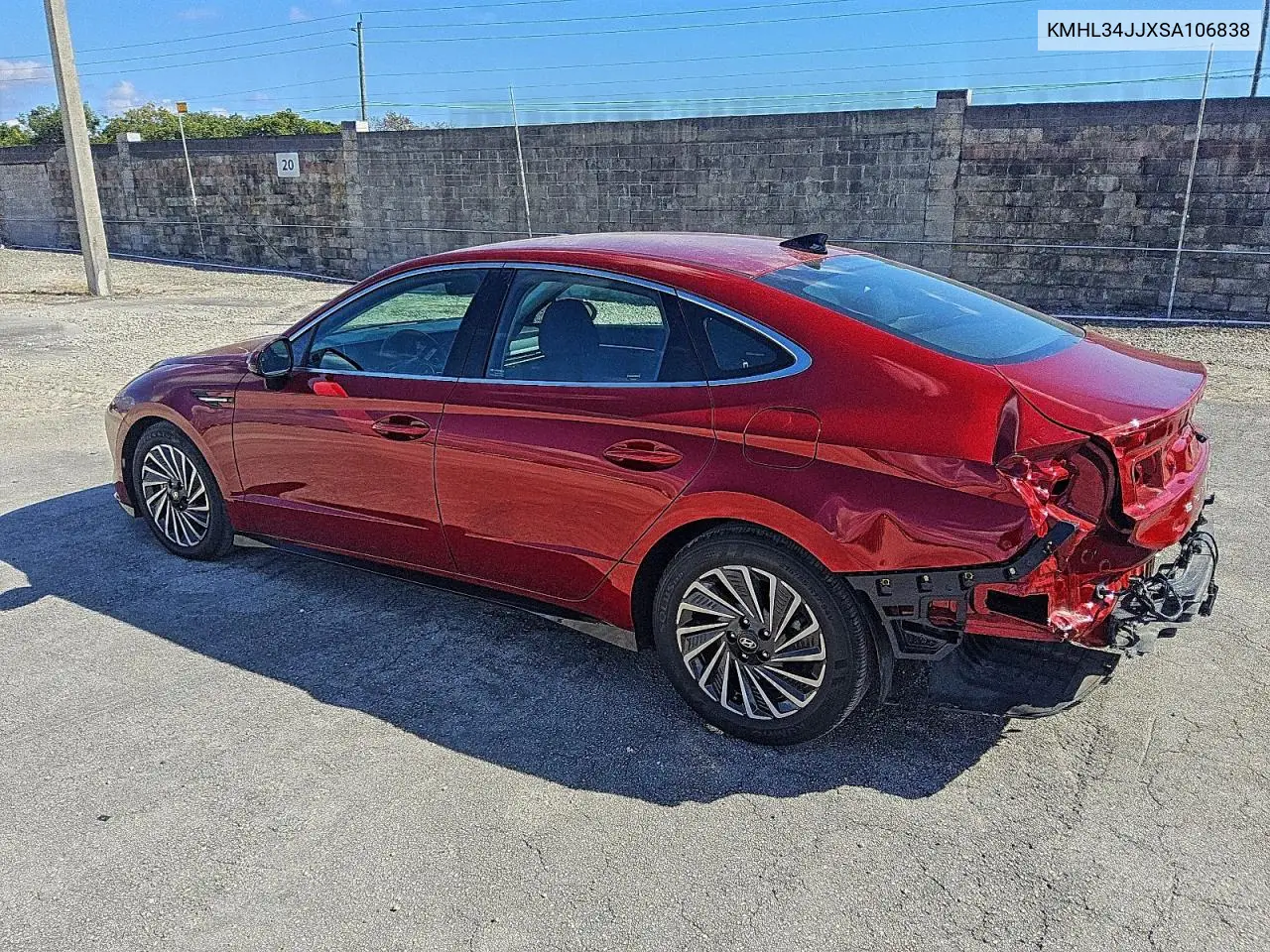 KMHL34JJXSA106838 2025 Hyundai Sonata Hybrid