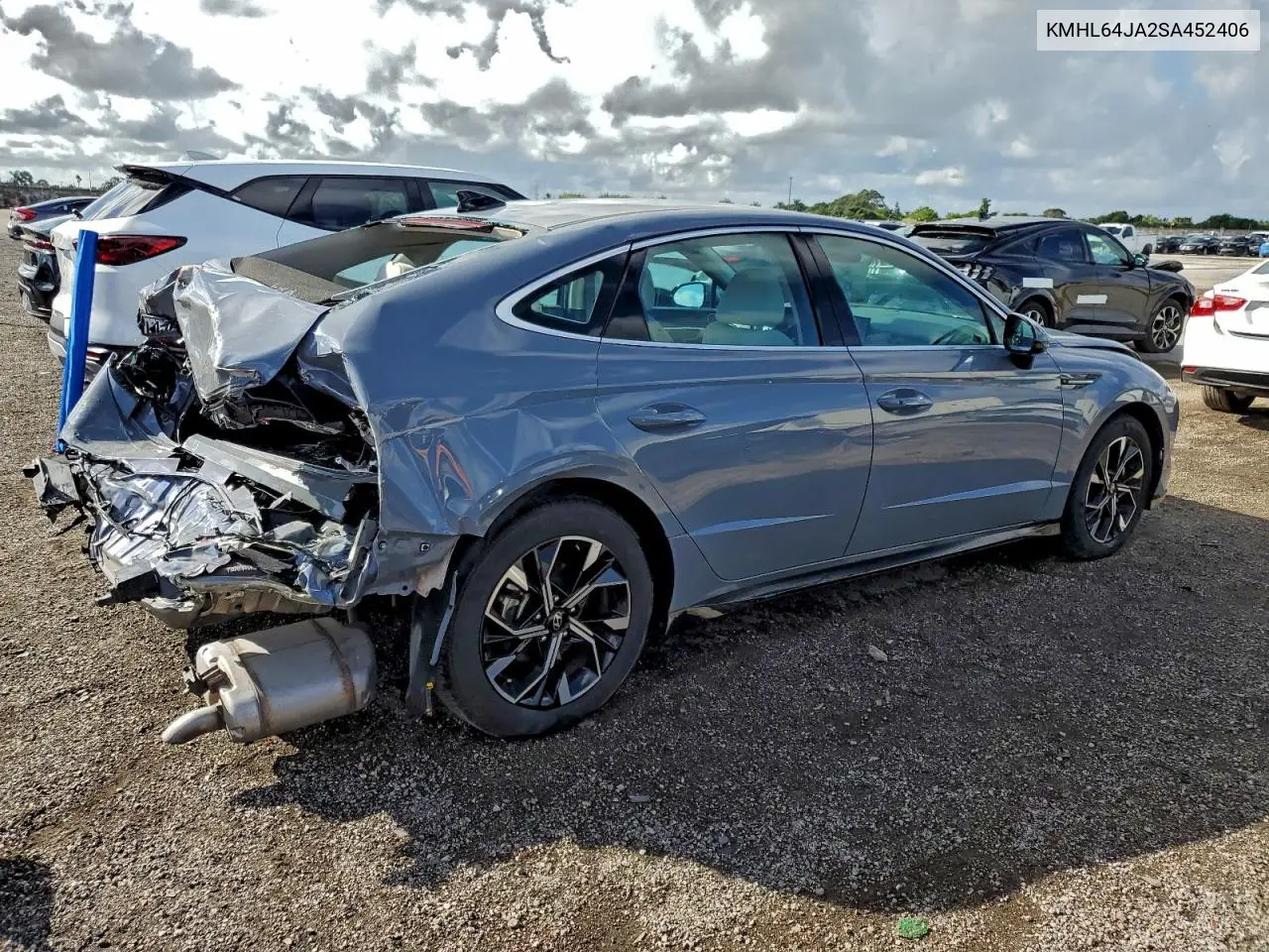 KMHL64JA2SA452406 2025 Hyundai Sonata Sel