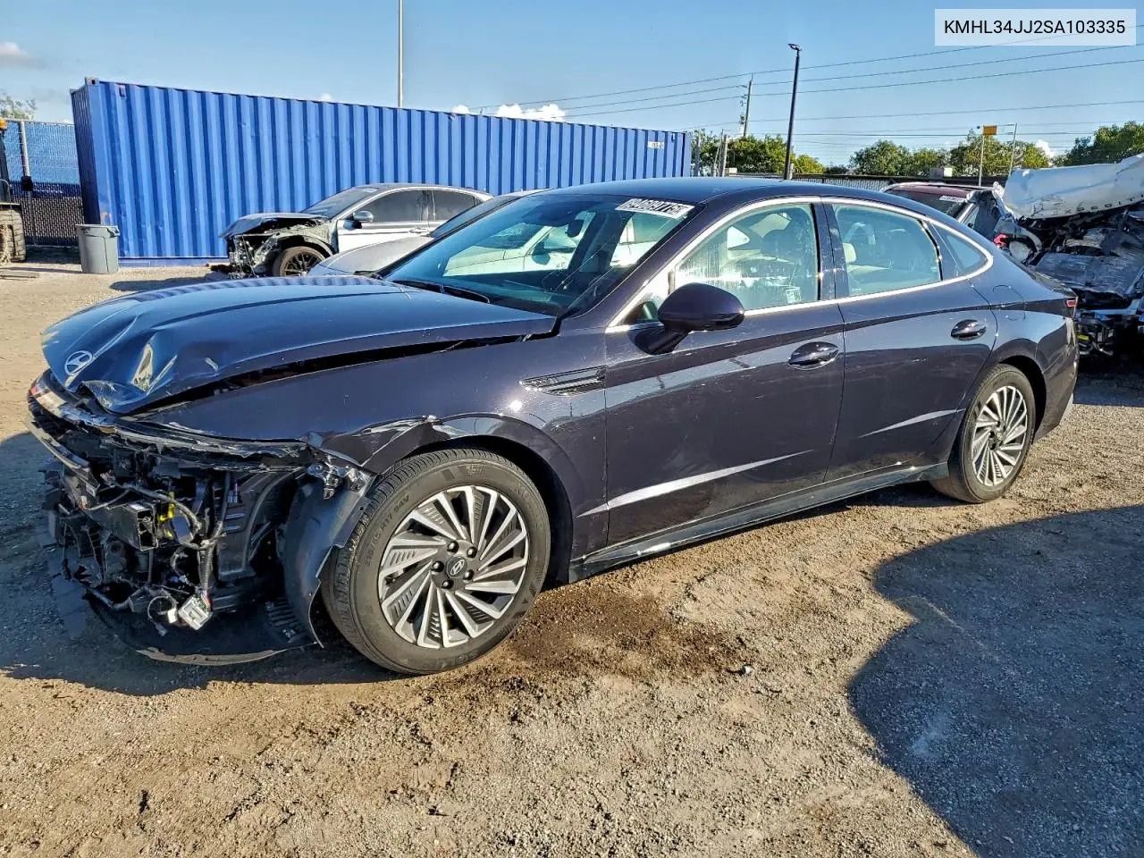 KMHL34JJ2SA103335 2025 Hyundai Sonata Hybrid