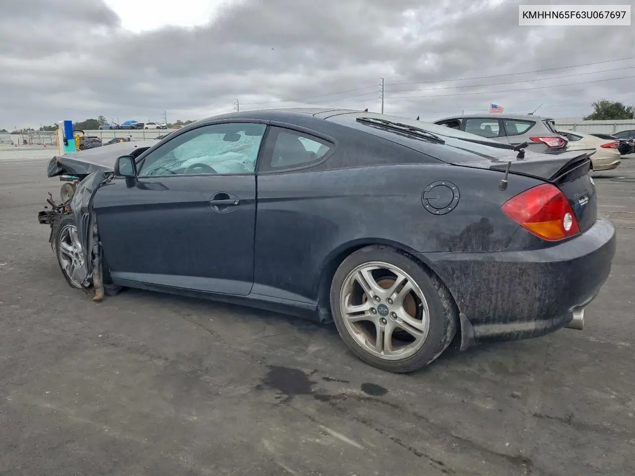 KMHHN65F63U067697 2003 Hyundai Tiburon Gt
