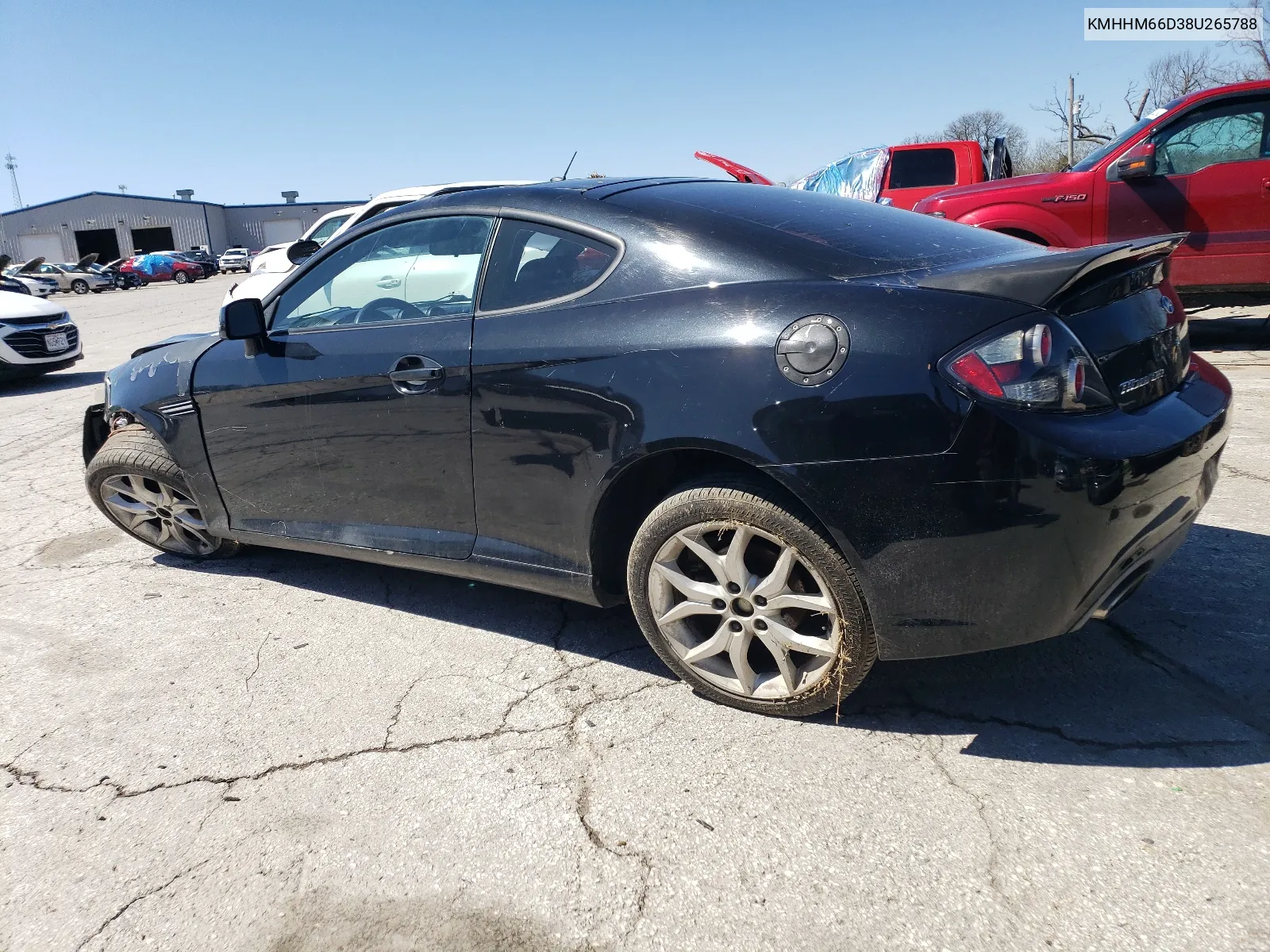 KMHHM66D38U265788 2008 Hyundai Tiburon Gs