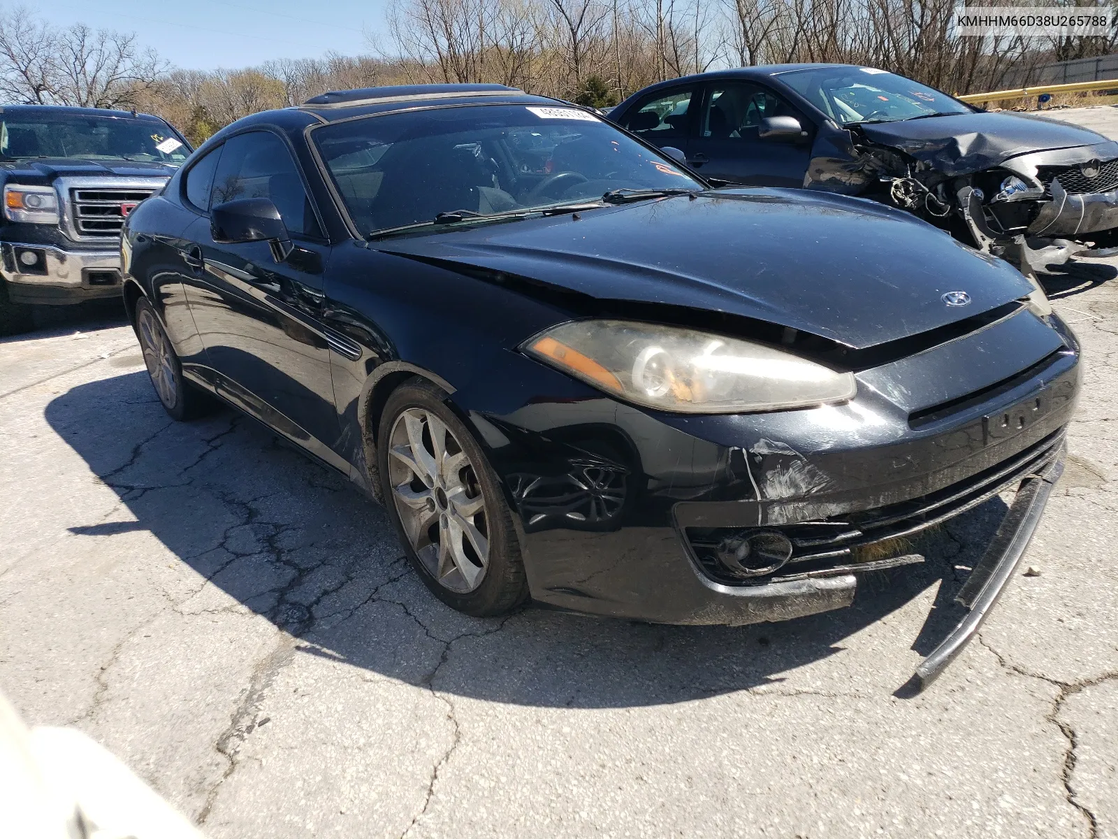 KMHHM66D38U265788 2008 Hyundai Tiburon Gs