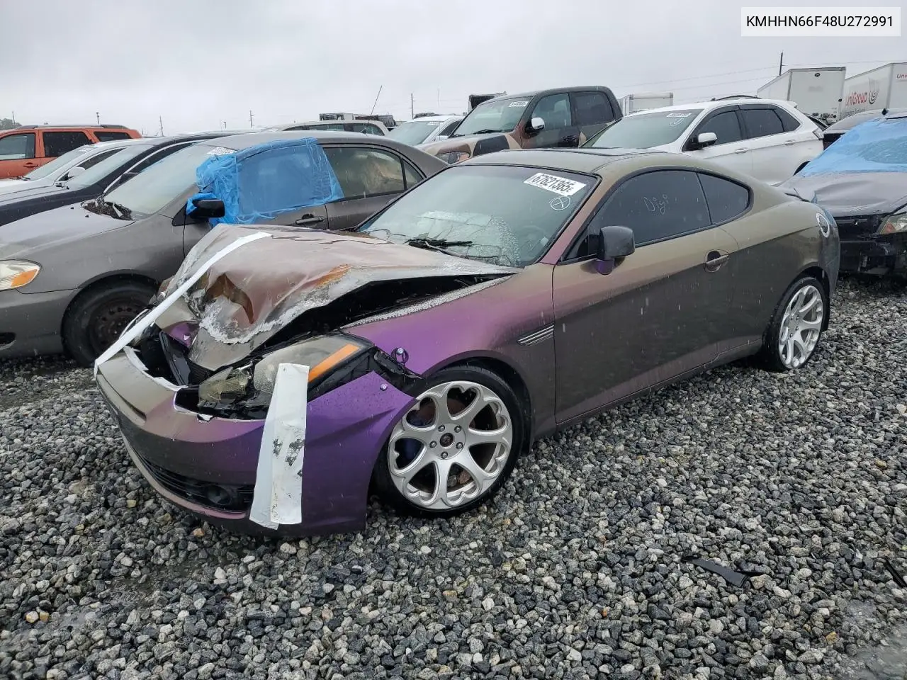 KMHHN66F48U272991 2008 Hyundai Tiburon Gt