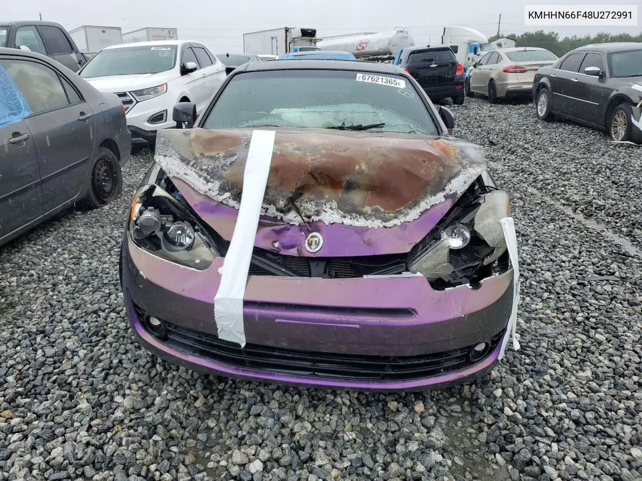 KMHHN66F48U272991 2008 Hyundai Tiburon Gt