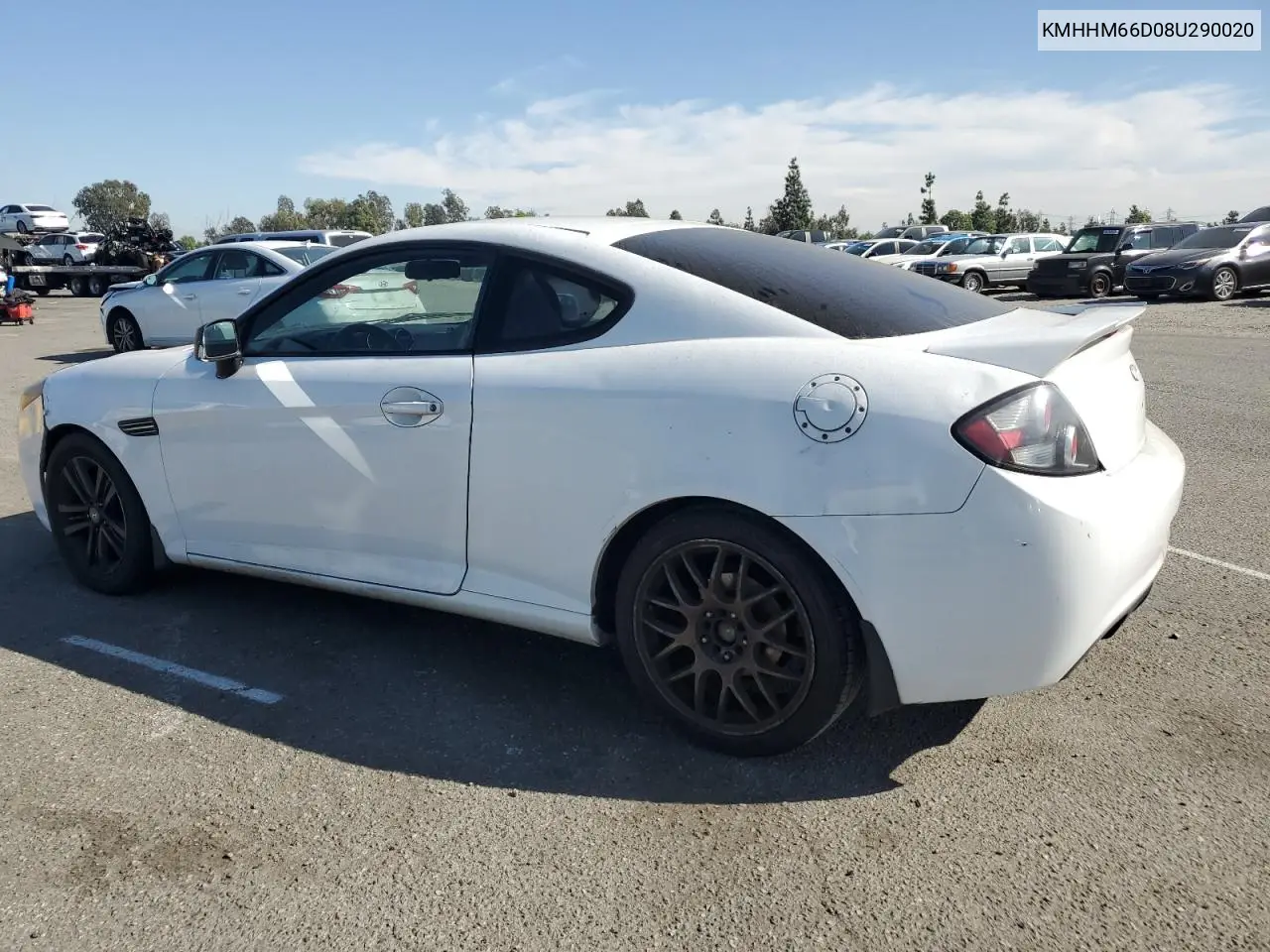 KMHHM66D08U290020 2008 Hyundai Tiburon Gs