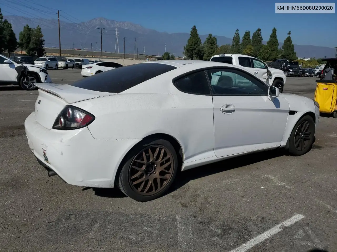 KMHHM66D08U290020 2008 Hyundai Tiburon Gs