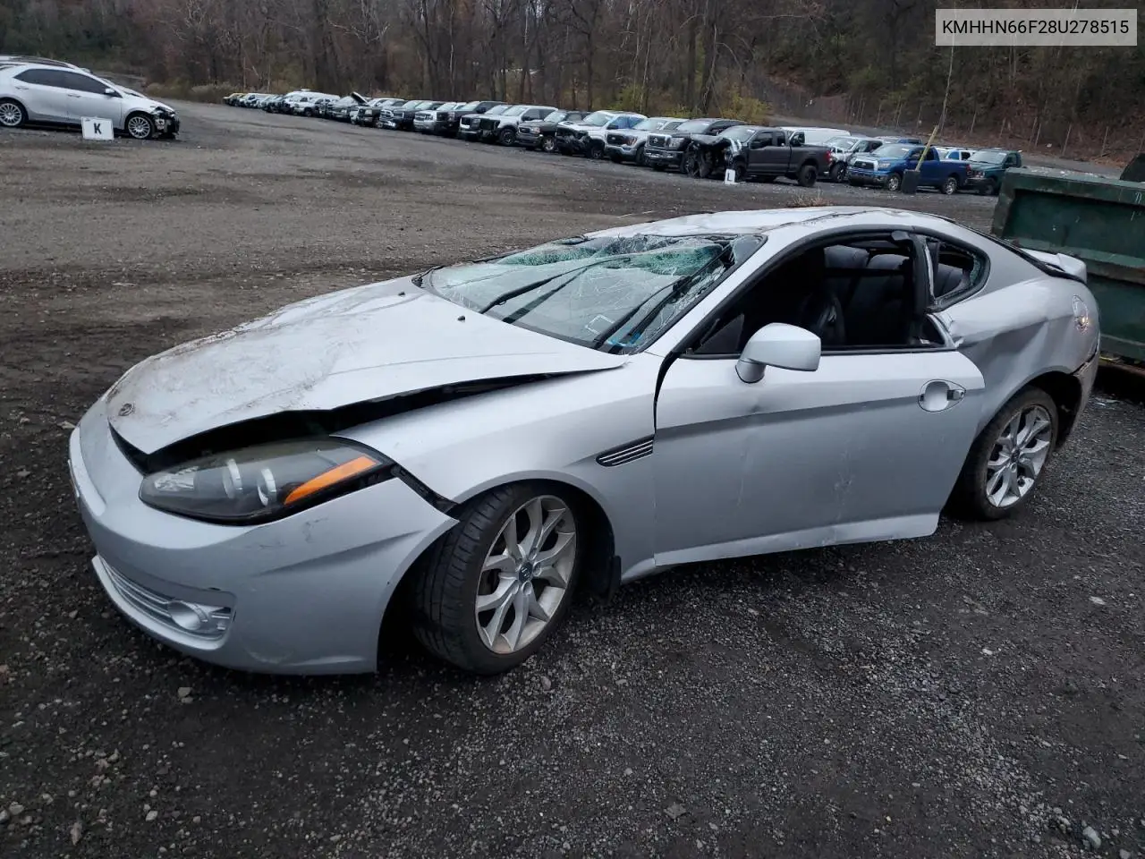 KMHHN66F28U278515 2008 Hyundai Tiburon Gt