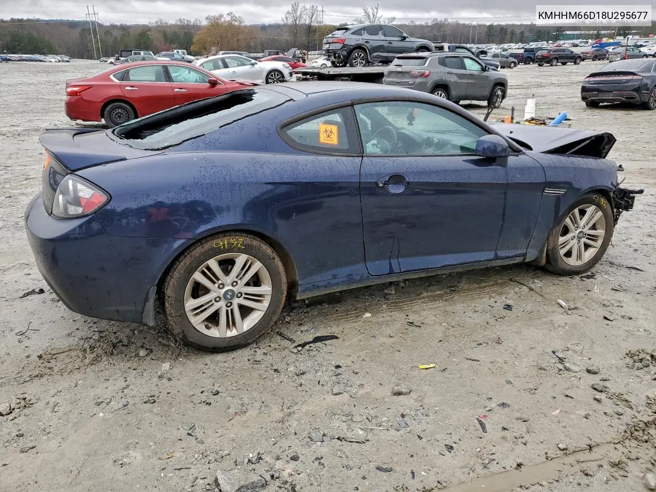 KMHHM66D18U295677 2008 Hyundai Tiburon Gs