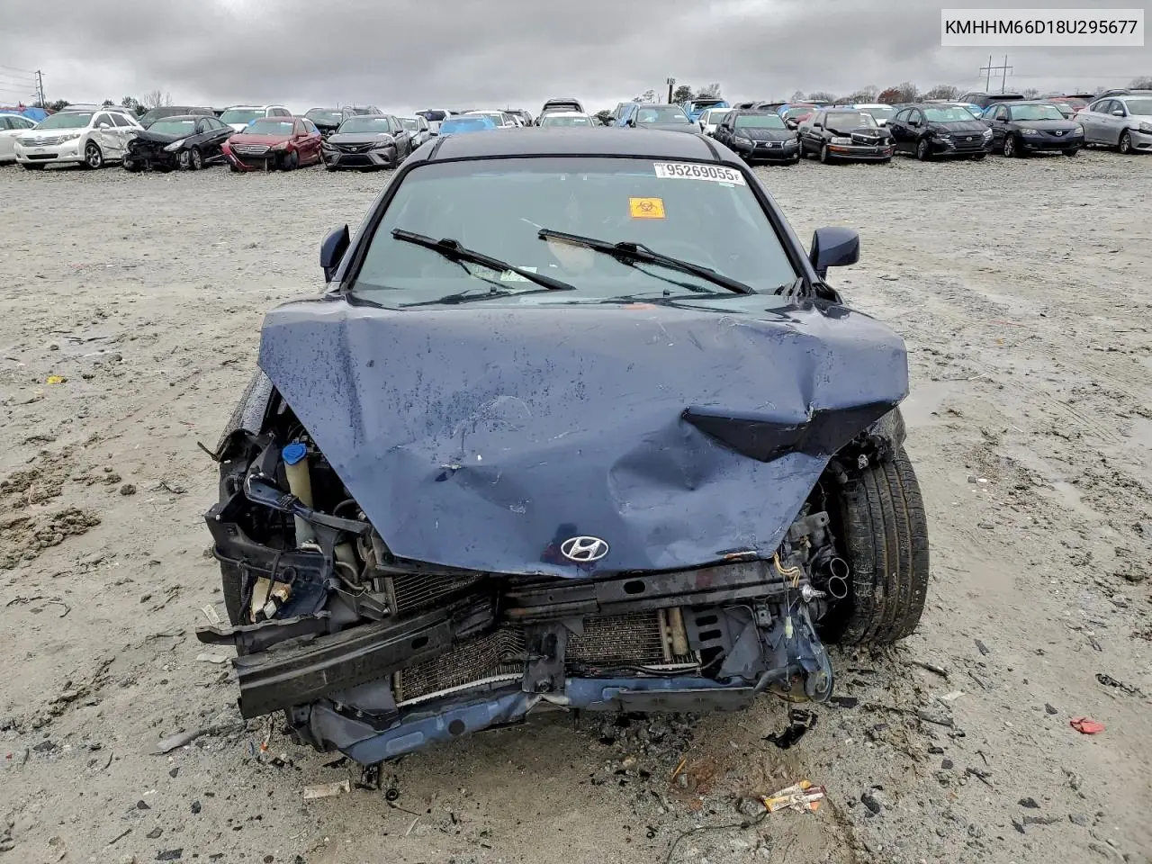 KMHHM66D18U295677 2008 Hyundai Tiburon Gs