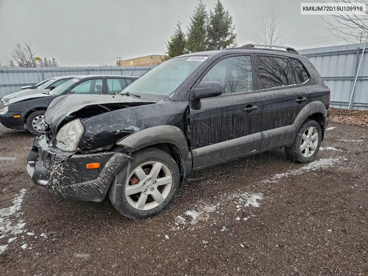 KM8JM72D15U109919 2005 Hyundai Tucson Gl