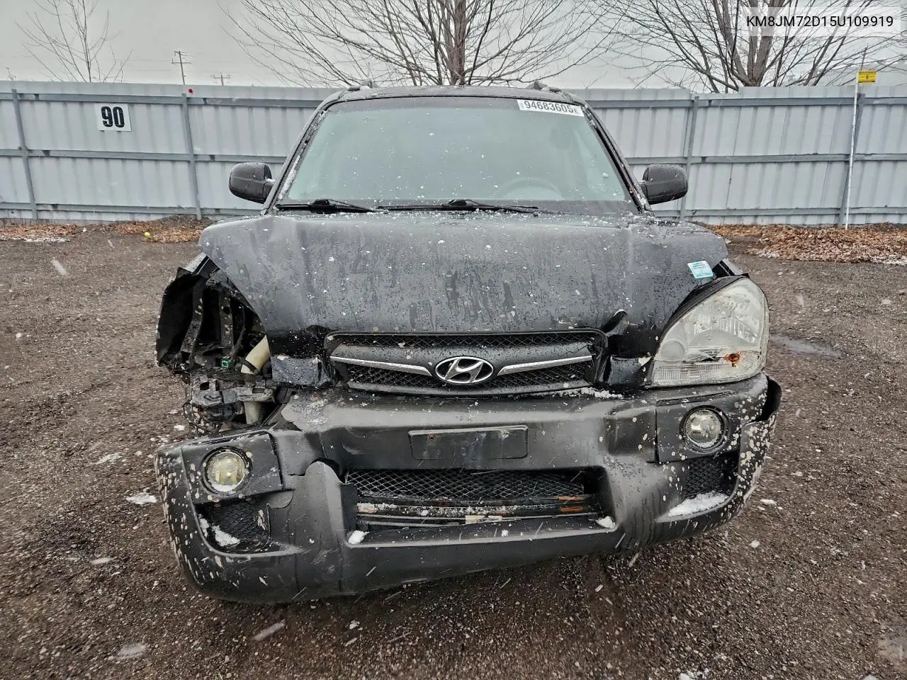 KM8JM72D15U109919 2005 Hyundai Tucson Gl