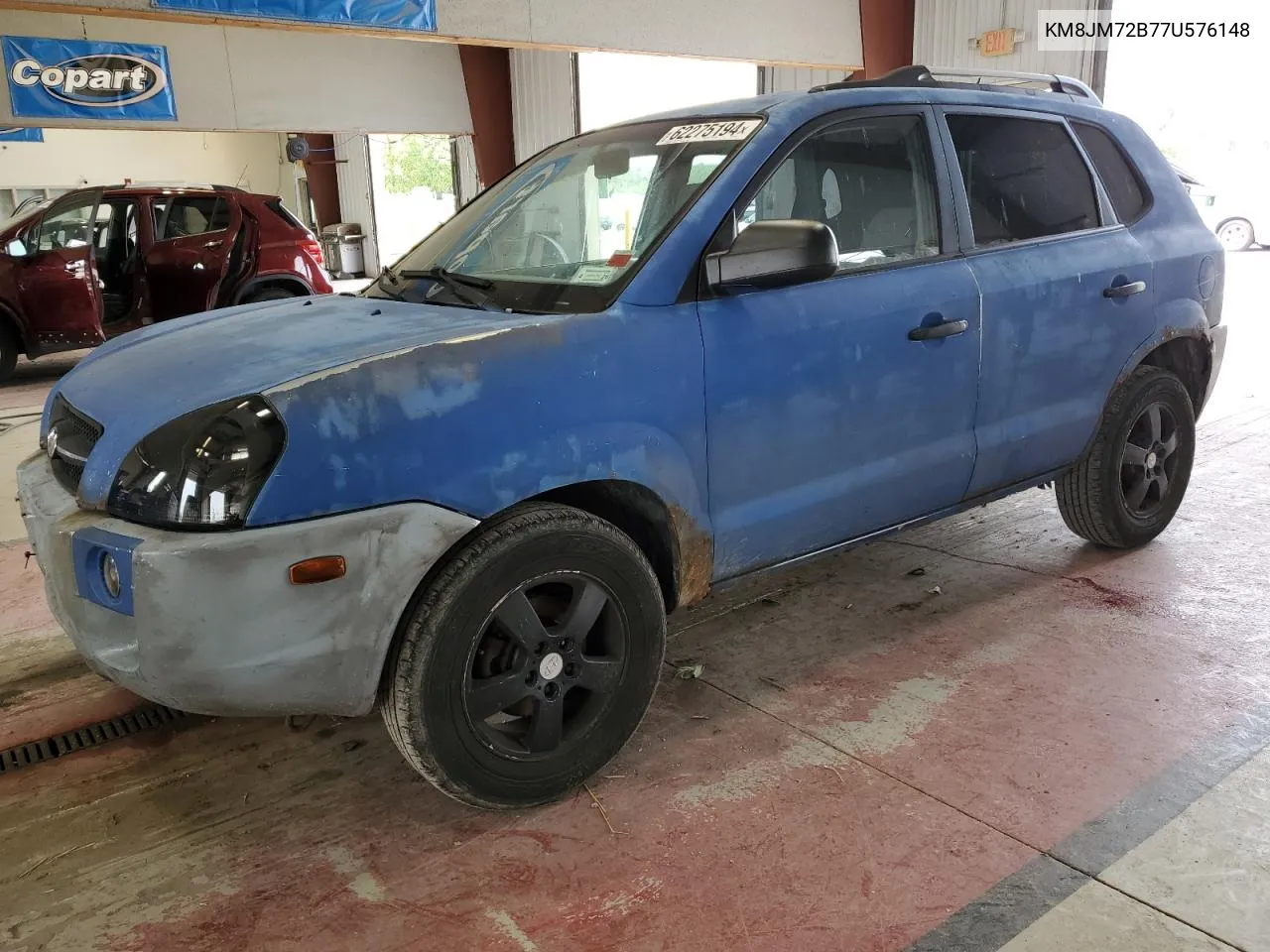 KM8JM72B77U576148 2007 Hyundai Tucson Gls