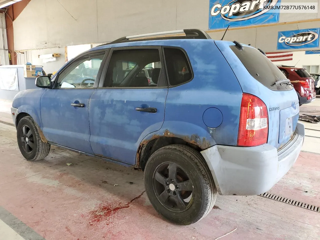 KM8JM72B77U576148 2007 Hyundai Tucson Gls