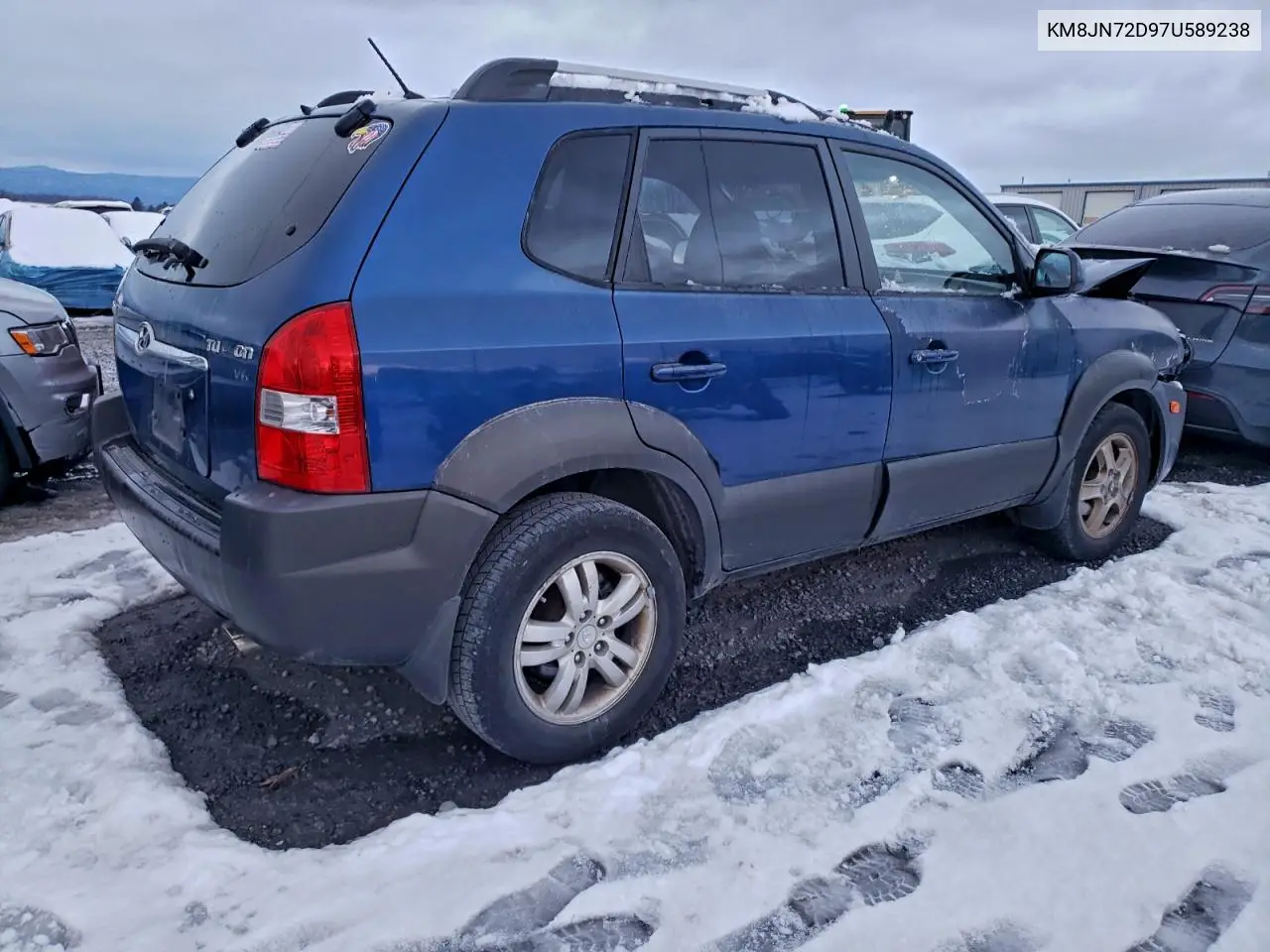 KM8JN72D97U589238 2007 Hyundai Tucson Se