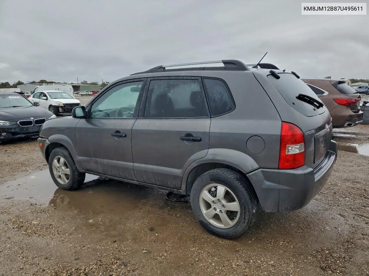 KM8JM12B87U495611 2007 Hyundai Tucson Gls