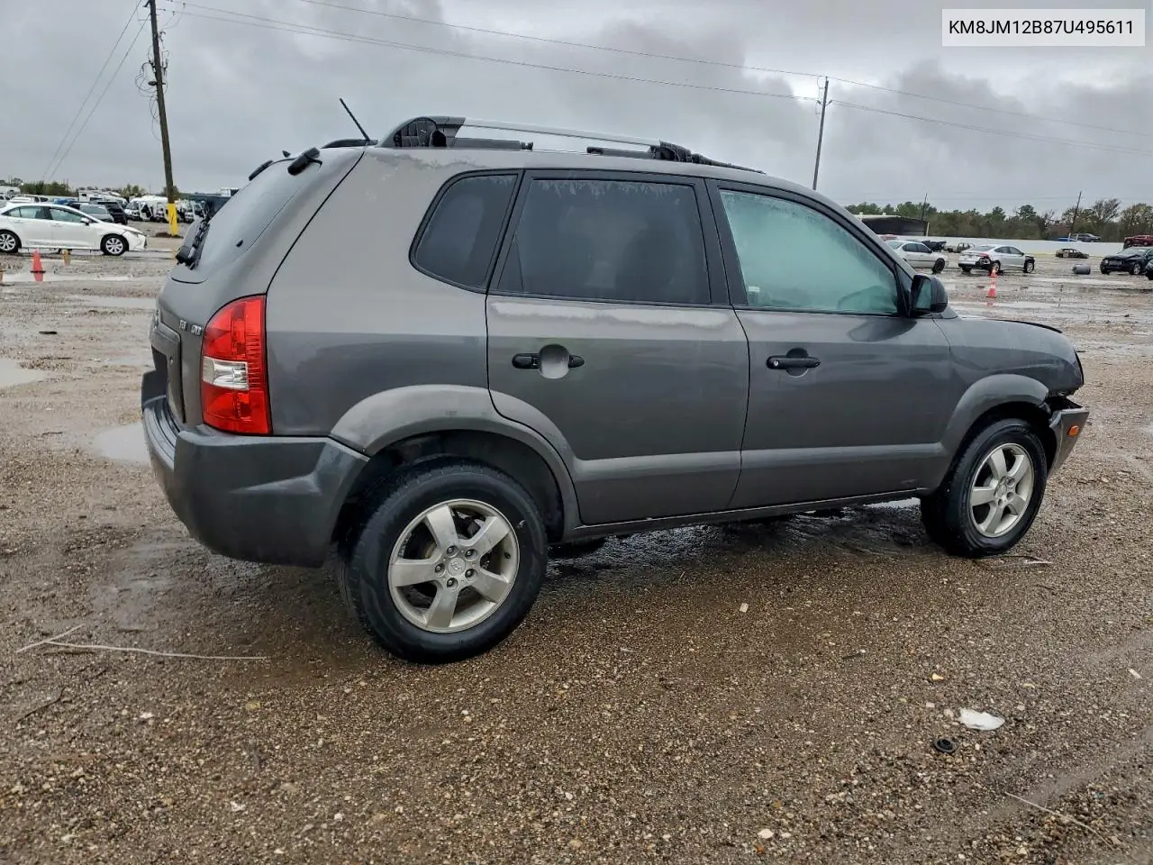 KM8JM12B87U495611 2007 Hyundai Tucson Gls