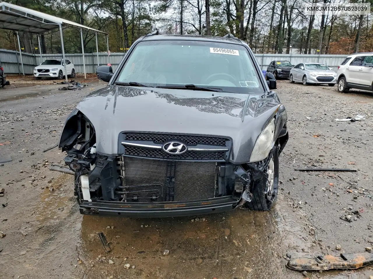 KM8JM12B57U523039 2007 Hyundai Tucson Gls
