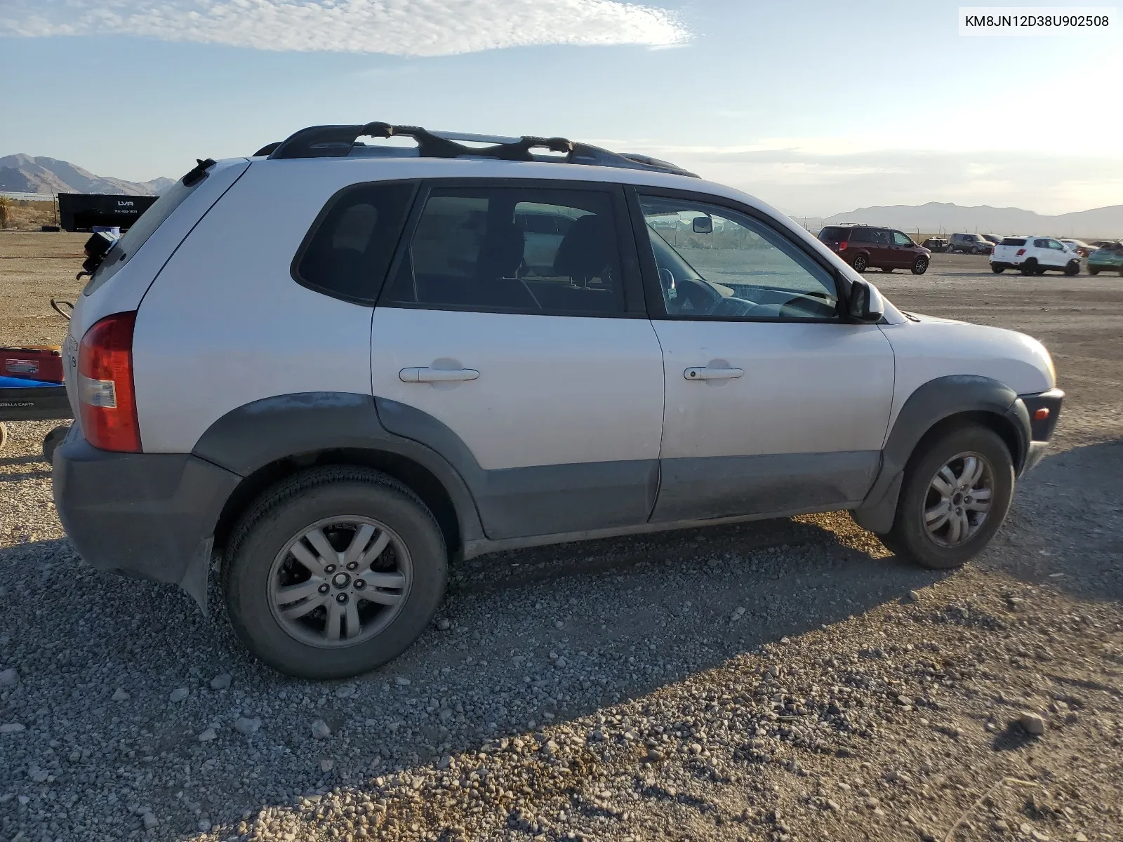 2008 Hyundai Tucson Se VIN: KM8JN12D38U902508 Lot: 66384224