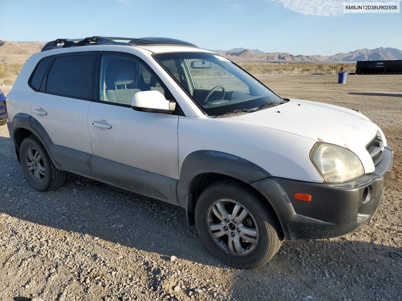 2008 Hyundai Tucson Se VIN: KM8JN12D38U902508 Lot: 66384224