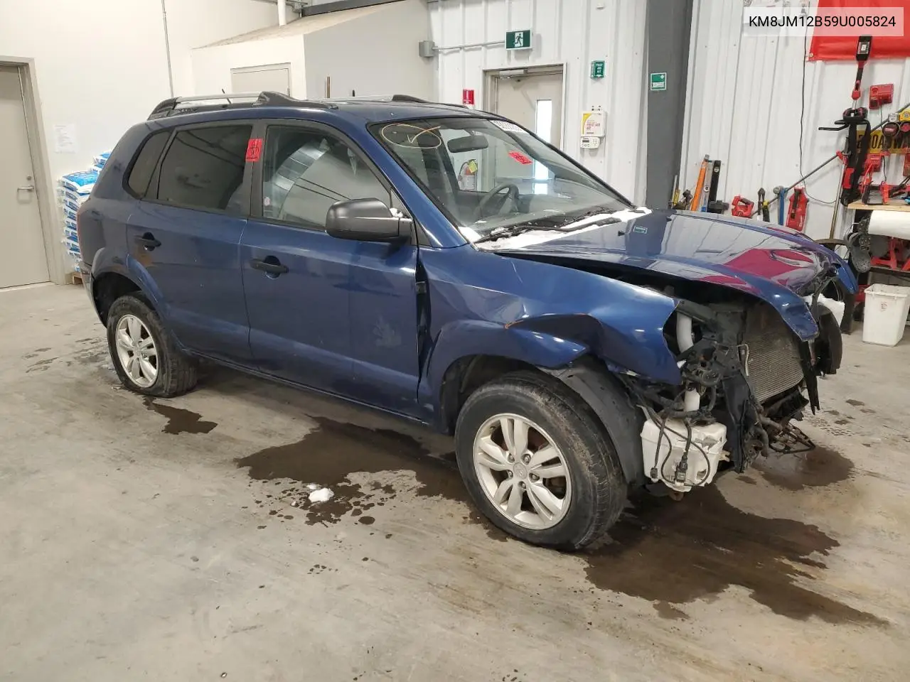 KM8JM12B59U005824 2009 Hyundai Tucson Gls
