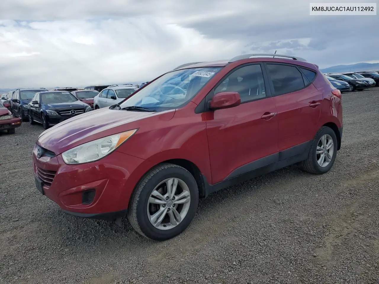 KM8JUCAC1AU112492 2010 Hyundai Tucson