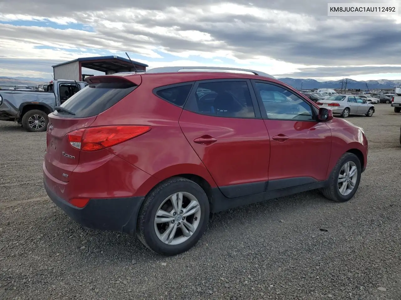 KM8JUCAC1AU112492 2010 Hyundai Tucson