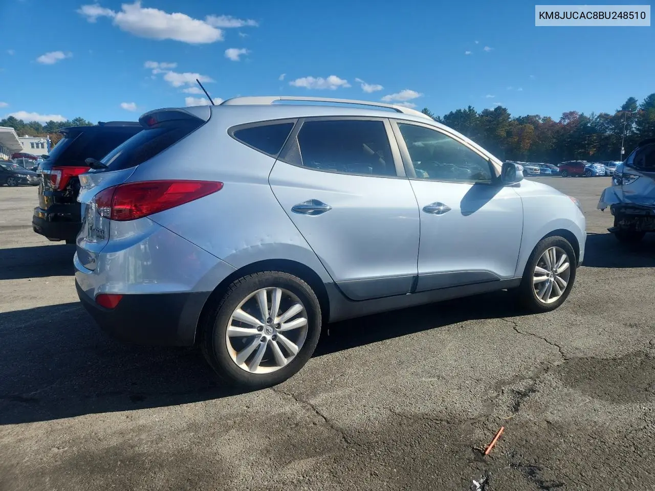 KM8JUCAC8BU248510 2011 Hyundai Tucson Gls