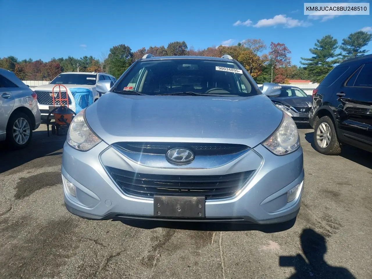 KM8JUCAC8BU248510 2011 Hyundai Tucson Gls