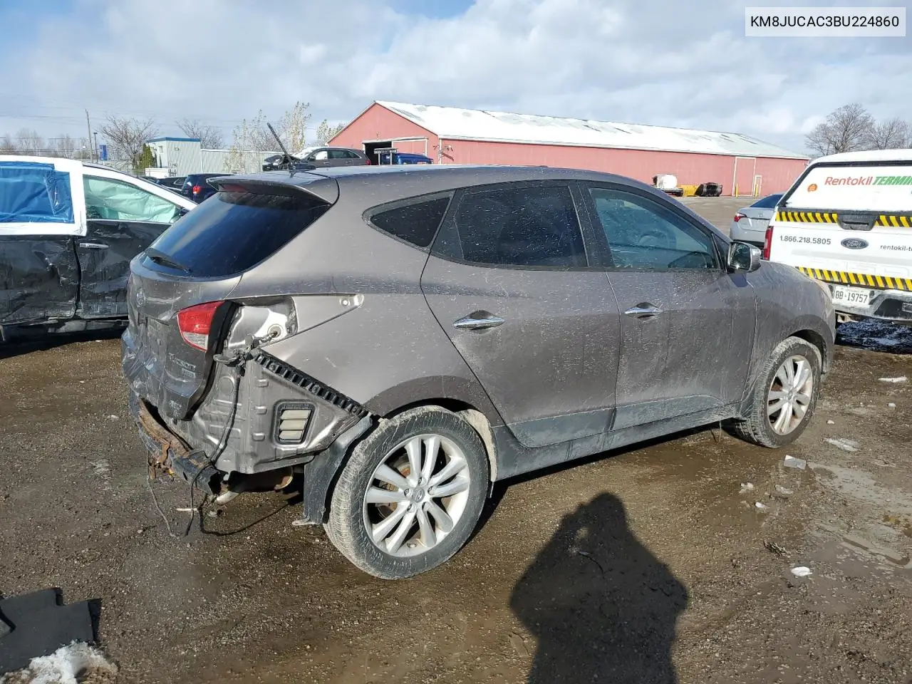 KM8JUCAC3BU224860 2011 Hyundai Tucson Gls