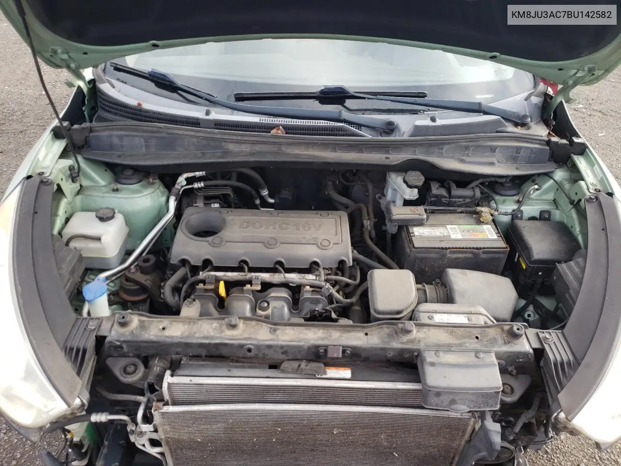 KM8JU3AC7BU142582 2011 Hyundai Tucson Gls