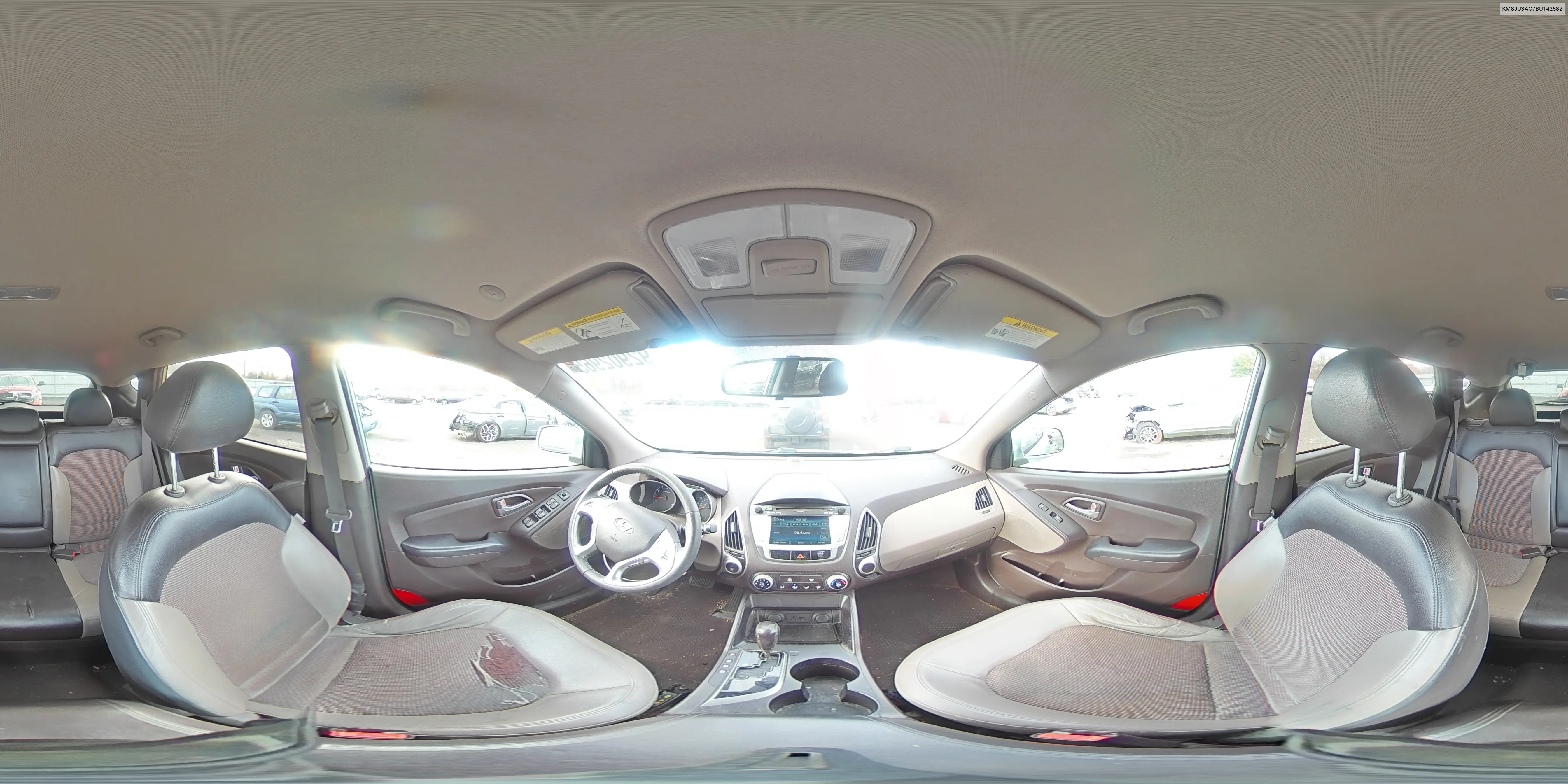 KM8JU3AC7BU142582 2011 Hyundai Tucson Gls